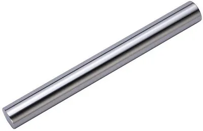 Produktbild von Gelatinöser Deegroller - Edelstahl - Nahtloser gerade Deegroller - Backhilfsmittel - Antistickbeschichtung - Waschmaschinetauglich - für Pizza, Fondant, Kuchen, Hefe- und Blätterteig - 40 cm