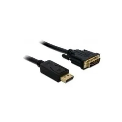 Produktbild von DeLOCK Displayport > DVI 24+1 m/m 3m, 3 m, Displayport, DVI-D, Schwarz, Männlich/Männlich