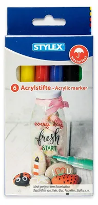 Produktbild von STY Acrylmalstifte Grundsortiment 6er