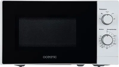 Immagine prodotto di Forno a microonde OCEANIC OCEAMO20W12, 20 L, 700 W, bianco, L 43,95 x A 25,82 x P 35,75 cm