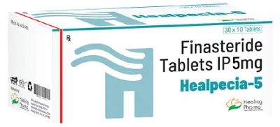 Produktbild von Ergänzung, Healing Pharma, Finasterid, Haarwachstum Behandlung, 5mg, 100tb