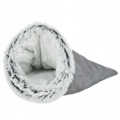 Produktbild von Trixie Relax Schlafsack Harvey Grau/Weiß