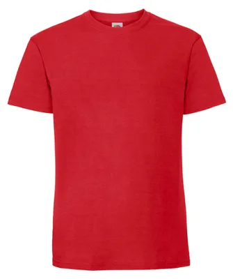 Produktbild von Fruit of the Loom - "Iconic Premium" T-Shirt für Herren FK3353 (XXL) (Rot)