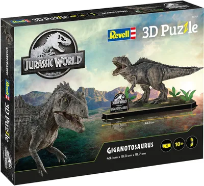 Produktbild von 3D Puzzle REVELL 00245 - Jurassic World - Gigantosaurus