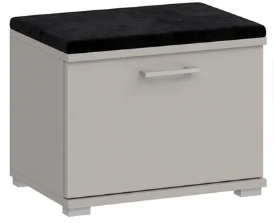 Produktbild von Schuhschrank Schuhbank mit Sitzfläche Beige, 50x40x35 cm