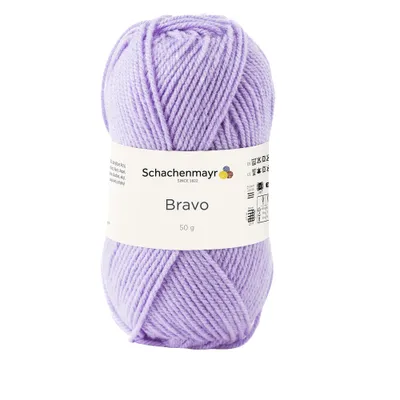 Immagine prodotto di Schachenmayr Bravo, filati per lavoro a maglia a mano, 50 g, color lilla