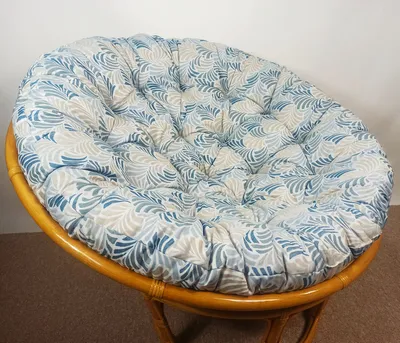 Produktbild von Rattani - Polster , Kissen , Auflage , Ersatzpolster für Rattan Papasansessel , Stoff California Dream Janis 20 , D 120 cm ,  EU .