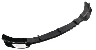 Spoilerlippe Frontspoiler Lippe Cup Spoiler Schwarz Glanz für BMW F32 F33 F36 – Produktansicht