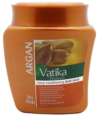 Produktbild von Vatika Naturals Argan-Haarkur 500 g