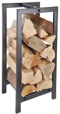 Produktbild von Holzregal Brennholzständer Holzlager - 30 x 23,5 x 59,5 cm - Einfache Montage - Für Kaminholz