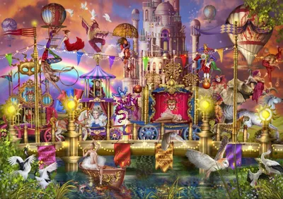 Image de BLUEBIRD Puzzle Parade de cirque magique 1500 pièces