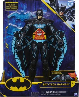 Obrázok produktu pre DC Comics BAT FGR 12in Deluxe Figs UPCX GML, 4 rok / roky, Čierna, Žltá