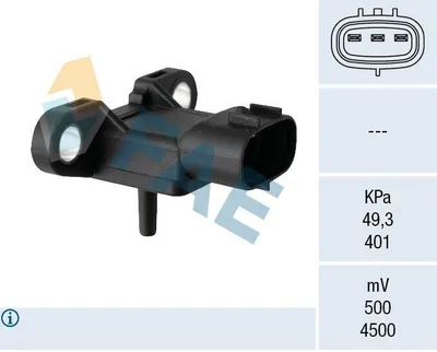 Produktbild von FAE 15155 Ladedrucksensor für TOYOTA Yaris Schrägheck (P9) Saugrohr