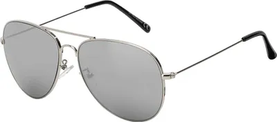 Produktbild von Damen Herren Sonnenbrille Piloten Designer 80er Piloten Urlaub Sommer Strand Brille 30570 Grau
