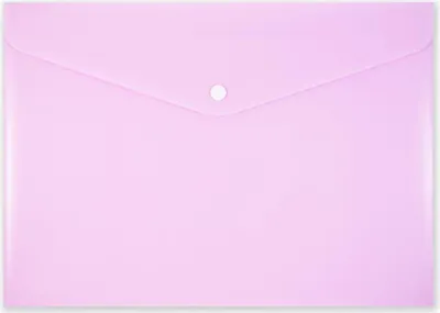 Image de Enveloppe A4 à pression PP-113 rose pastel