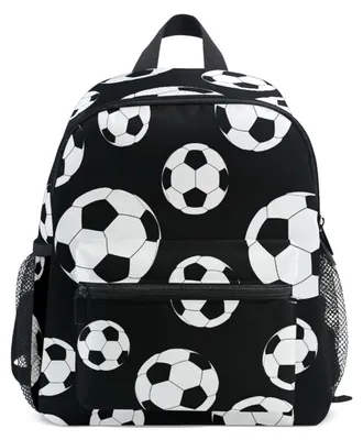 Produktbild von Rucksack für Kleinkinder mit Fußballthema und verstellbaren Schulterriemen