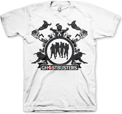Produktbild von Ghostbusters - Team T-Shirt - Small - White