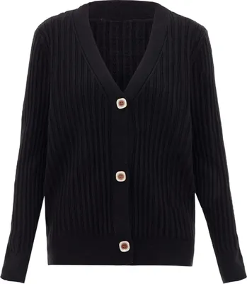 Produktbild von CELOCIA damen strickjacke - schwarz, XS/S