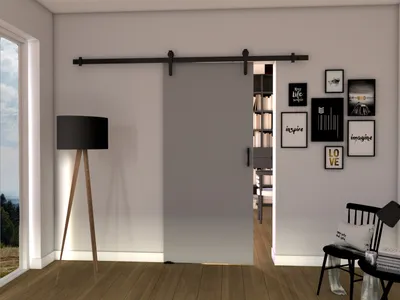Zdjęcie produktu dla MINIO drzwi przesuwne LIFT A 106 cm Drzwi pokojowe | Szary