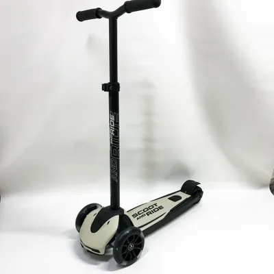 Obrázok produktu pre Scoot & Ride Highwaykick 5 LED kolobežka kolobežka plast/kov popol, rozmery: cca 55cm x 15cm x 24cm, 96440
