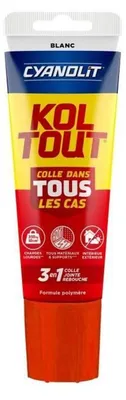 Produktbild von Cyanolit-Kleber, weiß, Tube 125 ml – KOLTOUT
