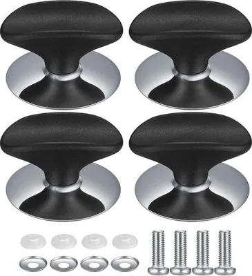 Immagine prodotto di Manici universali per coperchi - 4 pezzi - per padelle e pentole - manici - accessori da cucina