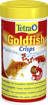 Imagen del producto de Tetra Goldfish Pro, alimento seco para peces de acuario, específicamente para peces dorados, en escamas, 0,25 litros, unidad
