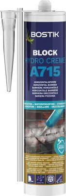 Produktbild von Bostik Block A715 Hydro Creme Injektcreme 290ml Kartusche Horizontalsperre
