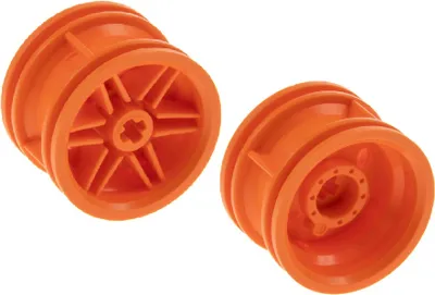 Produktbild von 2x Lego Technic Felge 30.4x20 orange Rad Auto Fahrzeug 6207477 56145