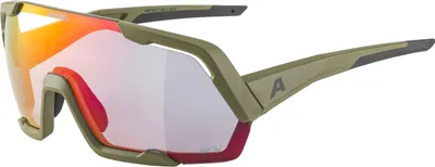 Zdjęcie produktu dla Alpina Rocket QV Olive Matt/Rainbow Okulary rowerowe