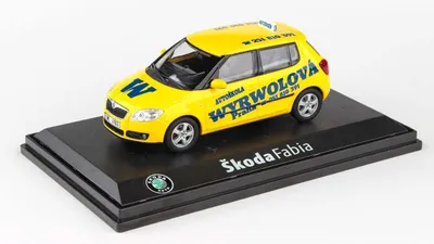 Obrázek produktu pro Škoda Fabia II (2006) Autoškola Wyrwolová ABREX 1:43