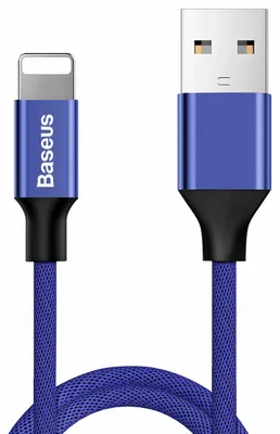 Zdjęcie produktu dla Kabel Baseus Yiven USB-Lightning 1,20 m 2A niebieski