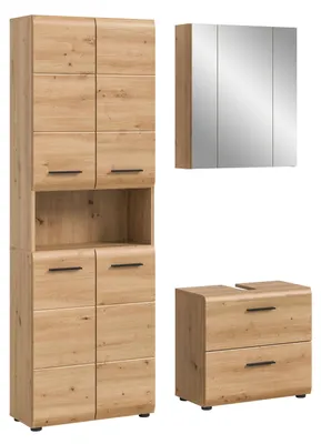 Produktbild von Ice Badmöbelset I43 Eiche Nachbildung.