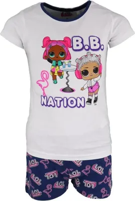 Produktbild von LOL Surprise Kinder Schlafanzug Pyjama – Lila / 110