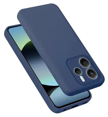 Produktbild von Cadorabo Hülle für Xiaomi Redmi Note 14 5G Hülle Silikon Handyhülle Case aus flüssigem Silikon, Kratzfeste und stoßfeste Schutzhülle für Xiaomi Redmi Note 14 5G