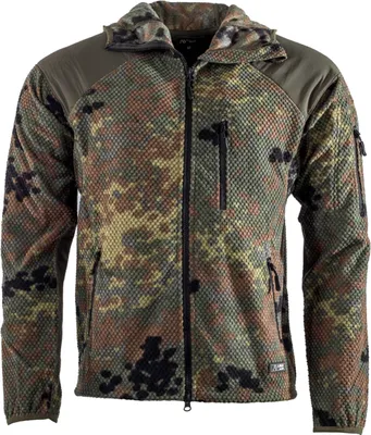 Produktbild von Fleecejacke Delta mit Kapuze flecktarn, L