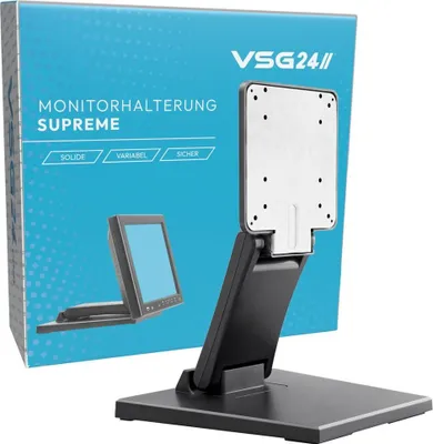 Produktbild von Standfeste Halterung SUPREME | Touchscreens POS oder PC Monitore VSG-92001