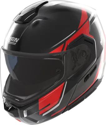 Zdjęcie produktu dla Kask Nolan N90-3 06 Sincrono, czarny/czerwony, L (60)