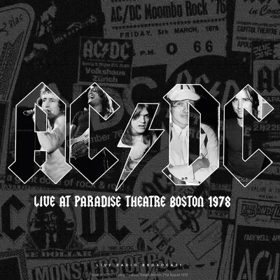 Produktbild von AC/DC: Live At Paradise Theatre Boston 1978 (1LP,  2024) Gramophonplatte
