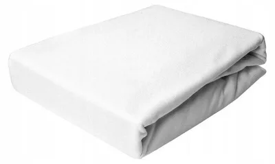 Obrázek produktu pro Prostěradlo JERSEY s gumičkou 180x220 BÍLÁ