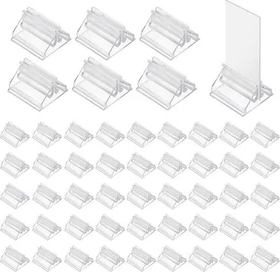 Image de Acryl Naamkaarthouders - Porte-cartes de jeu transparents - Porte-cartes pour cartes et photos Porte-cartes