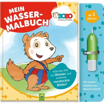 Obrázok produktu pre Bobo Siebenschläfer Moja vodová maľovanková knižka