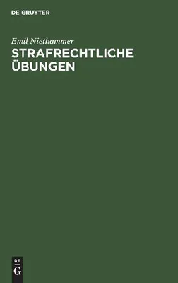 Produktbild von Strafrechtliche Übungen
