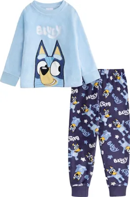 Obrázek produktu pro Bluey - Chlapecké pyžamo s dlouhými kalhotami, dlouhý rukáv NS9177 (110) (Modrá)