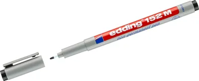Obrázok produktu pre 10x Edding 152 001 152 M - OHP marker, nepermanentný, 1,0 mm, čierny