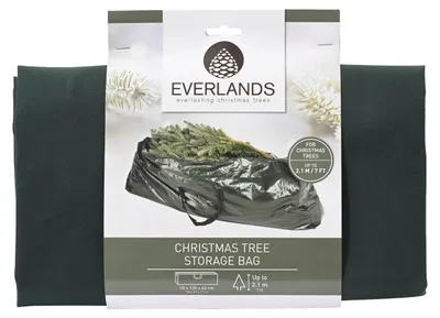 Productafbeelding van Opbergzak pp l120b25h43cm groen Everlands