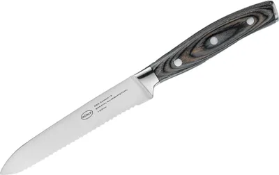 Image de Rösle Rösle Universalmesser WOLFGREY 13 cm Griff Pakka Wolfgrey 112061 112061 4068047001646