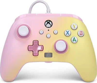 Obrázok produktu pre PowerA Enhanced Wired Controller Xbox Series X|S One Pink Lemonade Tlačidlo zdieľania