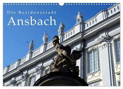 Produktbild von Die Residenzstadt Ansbach (Wandkalender 2027 DIN A3 quer), CALVENDO Monatskalender