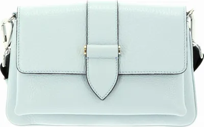 Produktbild von DECADENT Leder Schultertasche Umhängetasche Gloria Double Bag Ice blue blau